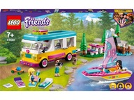 LEGO Friends 41681 Leśny mikrobus kempingowy i żaglówka