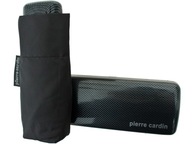 Pierre Cardin parasol manualny, składany, z pokrowcem czarny