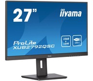 Monitor LED iiyama XUB2792QSC-B5 27 " 2560 x 1440 px IPS / PLS