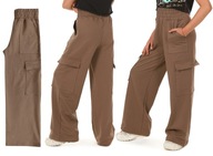 Maja spodnie dresowe beżowy rozmiar 152 (147 - 152 cm)