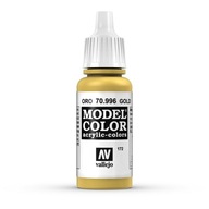 Vallejo Model Color Metallic Gold 17 ml 70.996