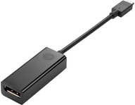 Adapter USB-C - DisplayPort HP N9K78AA czarny