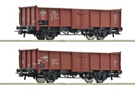 ROCO 6600058 Dwa wagony węglarki Es PKP ep.IVb