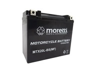 Akumulator Moretti MTX20L-BS