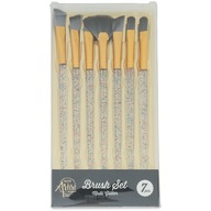 LAPOS ECSETEK OLAJFESTÉKEKHEZ NAGY KÉSZLET GLITTER 7 DARABOS Faber-castell