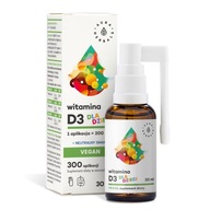 Witamina D3 Vegan dla dzieci, aerozol 30 ml