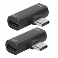 Převodník 2 v 1 Rozdělovač USB-C