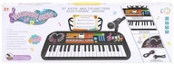 Keyboard Organy Pianinko z Mikrofonem dla Dzieci