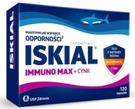 Iskial immuno max + cynk 120 kapsułek