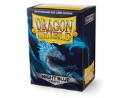 Koszulki na karty Dragon Shield St. Sleeves Matte Night Blue 100 szt.