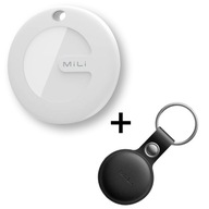 Lokalizator Mini Tracker MiTag Bluetooth Alarm Apple Tag iOS Czarny