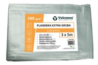 Vulcanus Plandeka 260 g/m2 5 x 3m