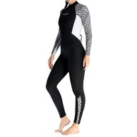 Wetsuit for Adult 3mm Neoprene Back Zipper Full Length Thickened Women XS