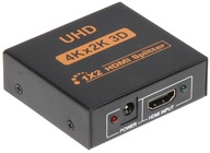 Rozgałęźnik HDMI-SP-1/2KF na 2 HDMI v1.4