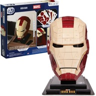 MARVEL MASKA IRON MANA PUZZLE MODEL 3D IRON MAN DO ZŁOŻENIA 4D BUILD