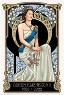 Kráľovná Alžbeta II - plagát 61x91,5 cm