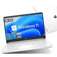 Laptop HP 14-DQ0052 14" Intel Celeron 4 GB / 64 GB biały