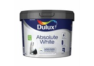 Farba akrylowa ścienna Dulux 9 l biała mat