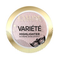 Pojedynczy rozświetlacz prasowany Eveline Cosmetics Variete różowy 01 5 g