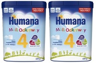 Mleko modyfikowane następne Humana 4 po 24 miesiącu 2 x 650 g
