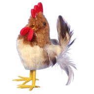 KAKAS PLÜSS TOLLAKKAL HÚSVÉTI FIGURA HÚSVÉTI NÁD DEKORÁCIÓ