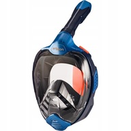 Maska do nurkowania pełnotwarzowa Beon Pro G2 niebieska