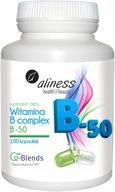 Suplement diety aliness Witamina B complex B-50 100 kapsułek