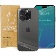 Folia hydrożelowa ochronna na tył i przód Bizon do iPhone 15 Pro 2 sztuki