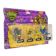 PLS TMNT Don Raph Rock Baxter Mini 4Pack