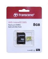 Karta microSD Transcend TS8GUSD500S 8 GB