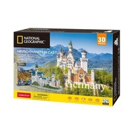 3D puzzle zámok Neuschwanstein National Geographic