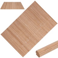 Podkładka prostokątny bambus/rattan/wiklina 30 x 45 cm