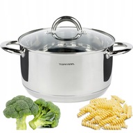 HRNEC 3 L Z NEREZOVÉ OCELI 20 CM INDUKCE PLYN