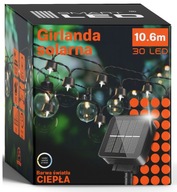 Girlanda świetlna Smartled 1060 cm solarne czarny