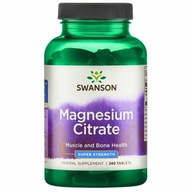 Suplement diety Swanson Health Products Cytrynian magnezu tabletki 240 szt.