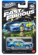 HOT WHEELS Silver Series FAST & FURIOUS GRAPHIC REMIX 2/5 Lancer
