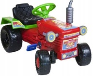 Traktorek dziecięcy BJ Plastik Czerwony