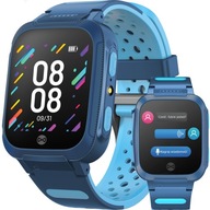 Smartwatch Zegarek dla dzieci GPS KW-210 niebieski