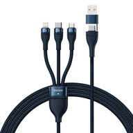 Baseus Flash Series II USB Type C / USB Type A - Type C / to Lightning kabel