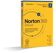 Symantec Norton 360 Deluxe 5 st. / 12 miesięcy BOX