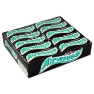 ZESTAW WRIGLEY'S AIRWAVES guma do żucia BLACK MINT 14g x 30 szt