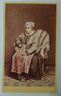 portrétna pohľadnica. staršia Židovka, Krieger 1860 SPK