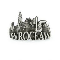 Magnes Metalowy panorama Wrocław