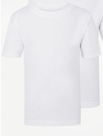 GEORGE t-shirt biały klasyczny 152-158