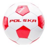 Piłka nożna Huari 6708 Mini Polska rozmiar 3 biało-czerwona