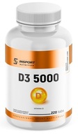 Suplement diety Insport Nutrition witamina D3 5000 220 tabletek