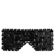 CRYSTALLOVE Maska na obličej a tělo z obsidiánu