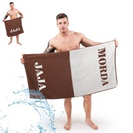 FÜRDŐLEPEDŐ 70X140 MORDA TOJÁS STRANDTÖRÖLKÖZŐ ajándék férfiaknak