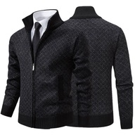 Sweter 8967 czarny półgolf rozmiar XL