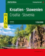 CHORWACJA SŁOWENIA atlas 1:150 000 FREYTAG & BERNDT 2023 Praca zbiorowa